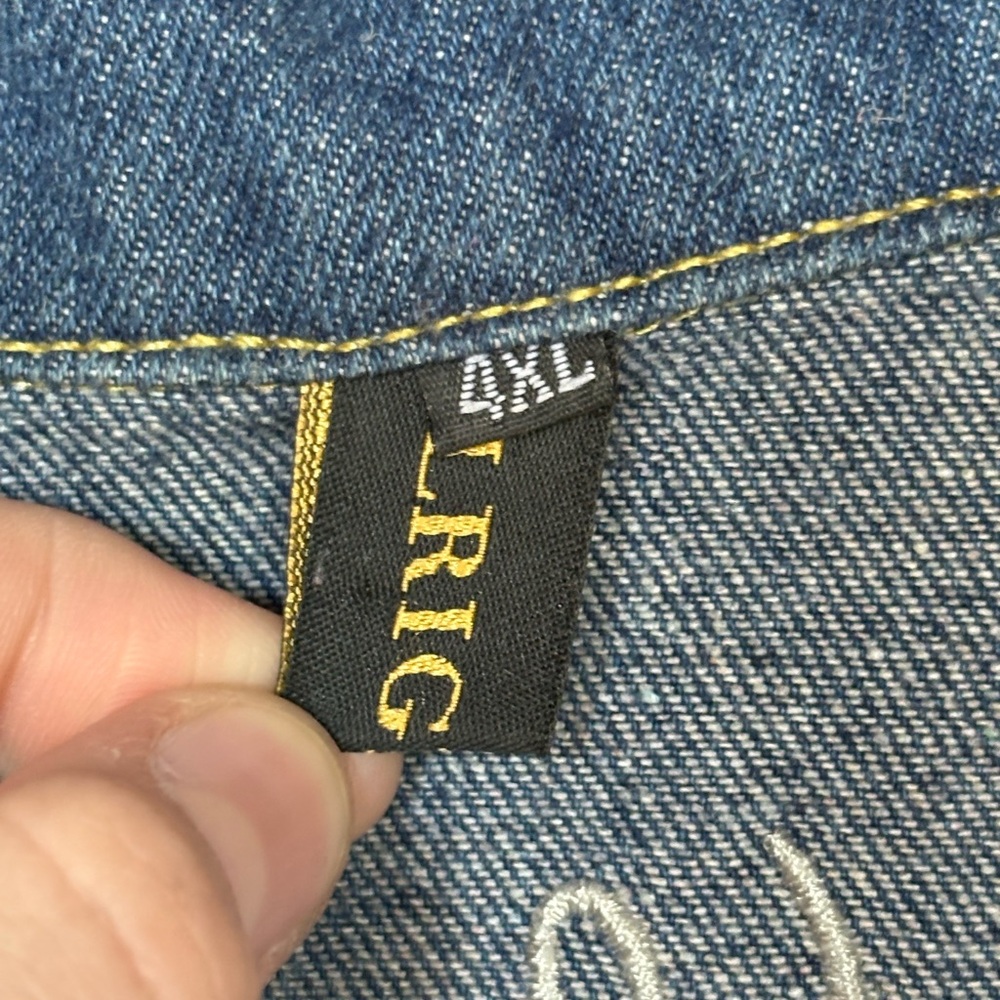 Source Unknown Dark Blue Jean Jacket - image 2